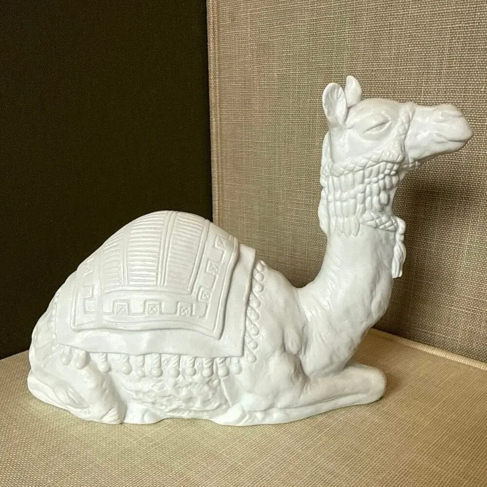 Avon Nativity Camel • 1984 • Signed M A 1984 • Boxed